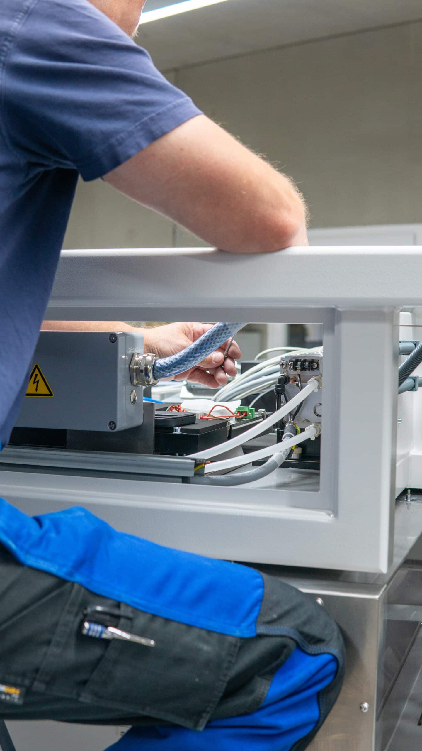 Produktion im Maschinen- und Anlagenbau der FUTRONIKA AG