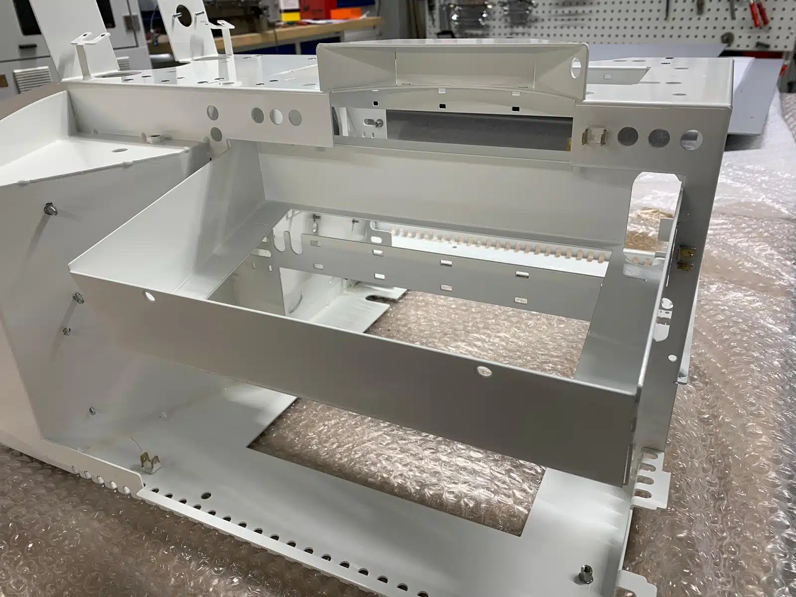 gepulverte baugruppe