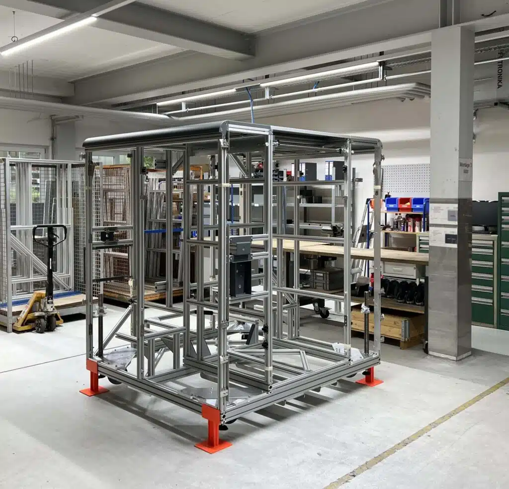 Systemfertigung aus Metall von Futronika angefertigt