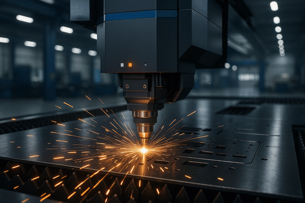 Laserschneiden in der Metallverarbeitung