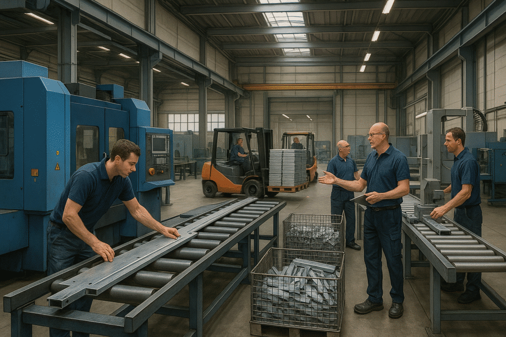 Just-in-Time Produktion im Metallbau