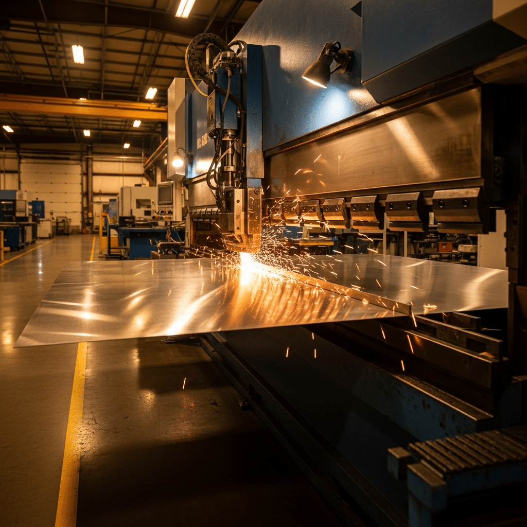 Blechbearbeitung - CNC Abkantpresse