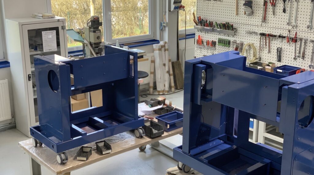 Baugruppe in der Montage der FUTRONIKA AG in Brunnthal