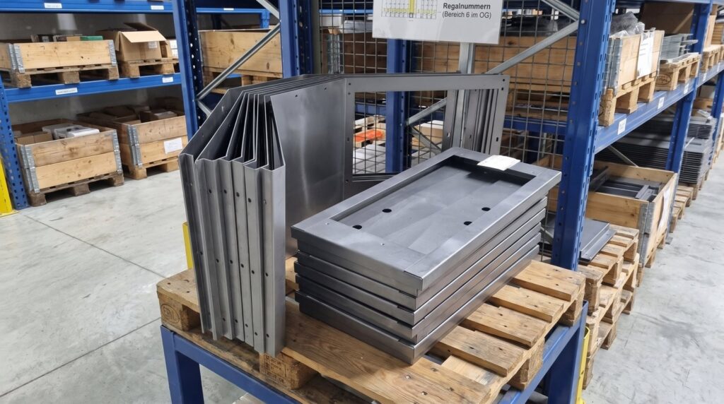 Gefertigte Komponenten für den Sondermaschinenbau bei FUTRONIKA