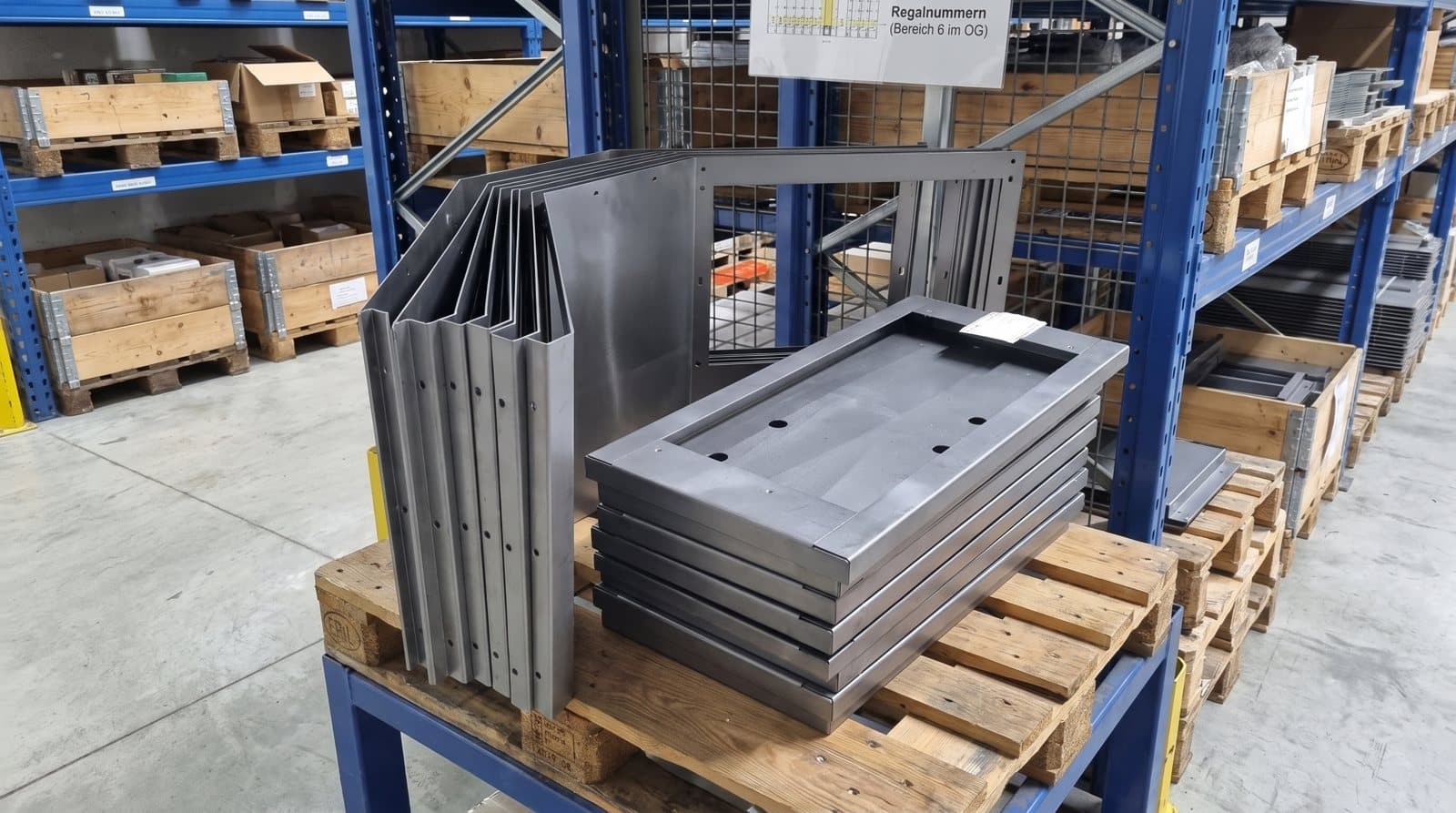 Gefertigte Komponenten für den Sondermaschinenbau bei FUTRONIKA